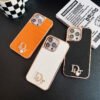 CD Diamond Logo Rose Gold iPhone Case