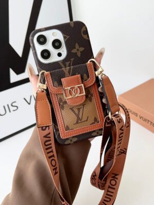 Lou Card Holder Crossbody iPhone Case