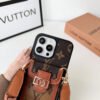 Lou Card Holder Crossbody iPhone Case