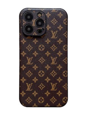 Lou Classic Color Leather iPhone Case