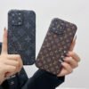 Lou Classic Color Leather iPhone Case