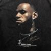 LEBRON JAMES VINTAGE GRAPHIC TEE DARK GREY