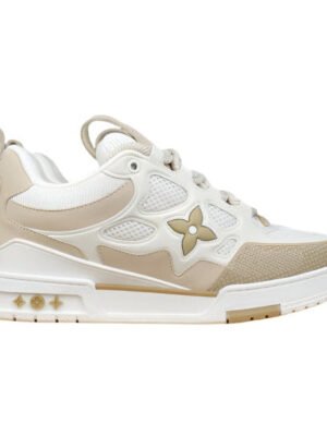 LOUIS VUITTON LV SKATE SNEAKER BEIGE WHITE