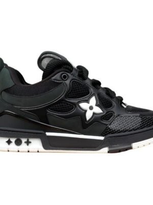 LOUIS VUITTON LV SKATE SNEAKER BLACK WHITE
