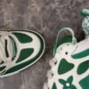 LOUIS VUITTON LV SKATE SNEAKER GREEN WHITE