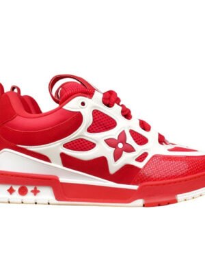 LOUIS VUITTON LV SKATE SNEAKER RED WHITE