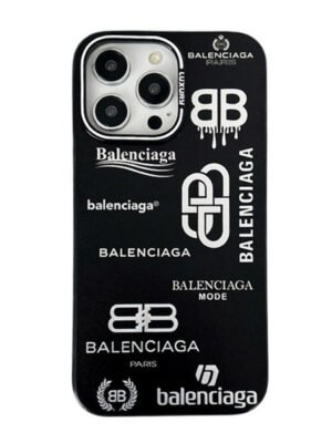 BB Black & Silver iPhone Case