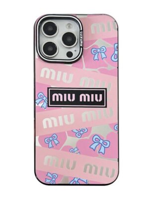 Miu Pink & Green iPhone Case