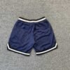 RHUDE COURT LOGO SHORTS NAVY