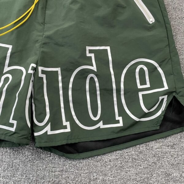 RHUDE_RH_LOGO_SHORTS_GREEN_-_Prime_Reps_4 RHUDE RH LOGO SHORTS GREEN
