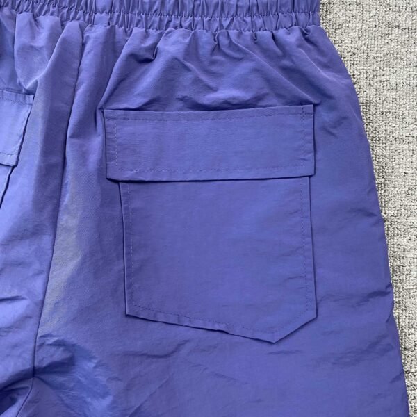 RHUDE RH LOGO SHORTS NAVY