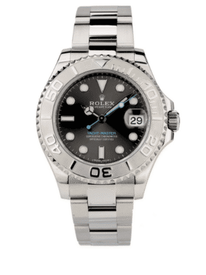 ROLEX YACHT MASTER 37MM BLACK DIAL 268622 0002