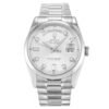 Rolex Day-Date Silver 118209 Mens 36MM