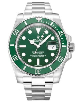 Rolex Submariner Green Dial 116610LV (Hulk) Mens 40MM