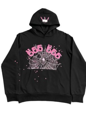 SP5DER ANGEL NUMBER HOODIE BLACK