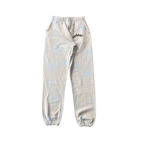 SP5DER AOP WEB SWEATPANTS HEATHER GREY