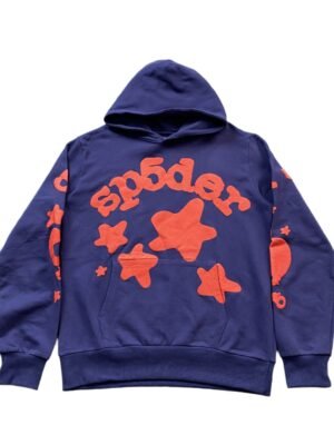 SP5DER BELUGA HOODIE NAVY