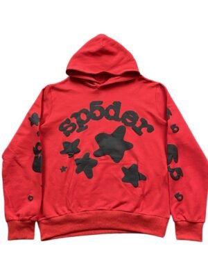 SP5DER BELUGA HOODIE RED