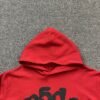SP5DER BELUGA HOODIE RED