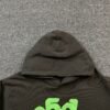 SP5DER BELUGA HOODIE SLATE GREY/GREEN