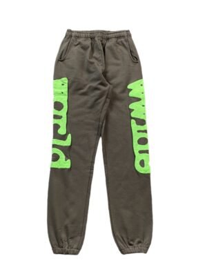SP5DER BELUGA SWEATPANTS SLATE GREY/GREEN
