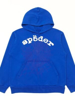 SP5DER LEGACY HOODIE BLUE