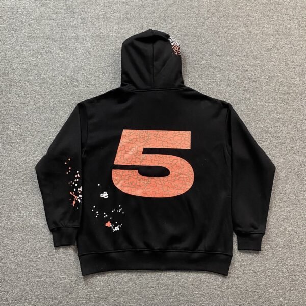 SP5DER NOCTURNAL HIGHWAY HOODIE BLACK