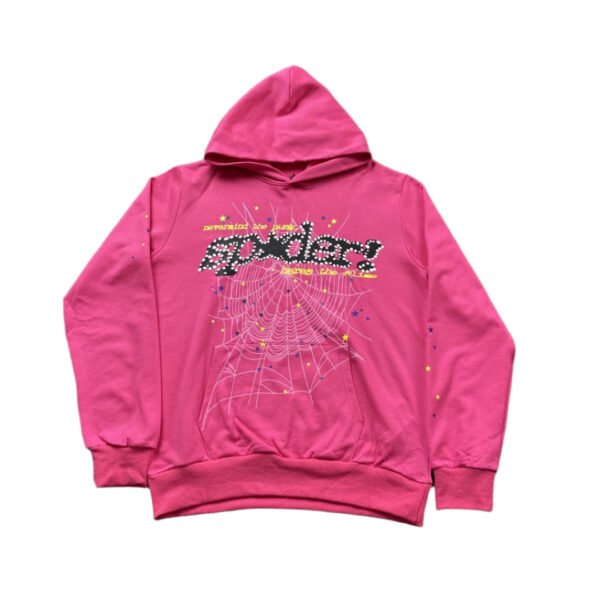 SP5DER P*NK V2 HOODIE PINK