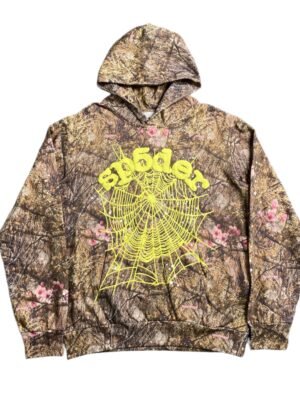 SP5DER REAL TREE OG WEB HOODIE CAMO