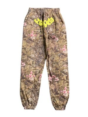 SP5DER REAL TREE OG WEB SWEATPANTS CAMO