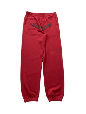 SP5DER VVS SWEATPANTS RED