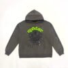 SP5DER WAIT WEB HOODIE SLATE GREY