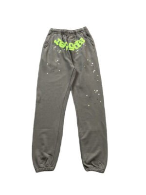SP5DER WAIT WEB SWEATPANTS SLATE GREY