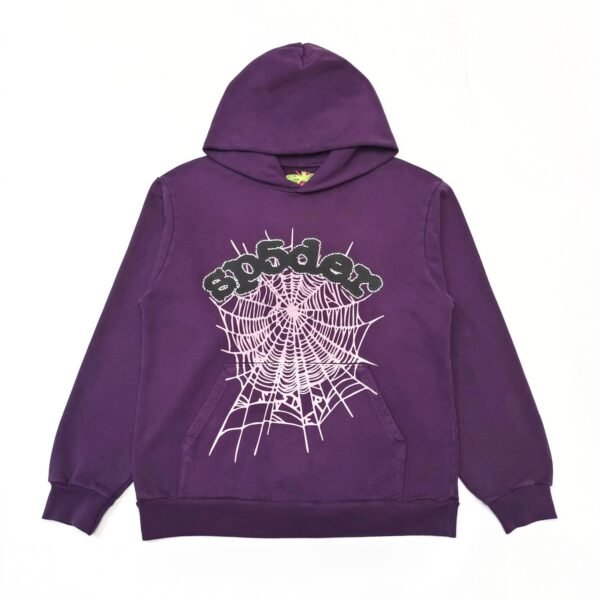 SP5DER WEB HOODIE PURPLE