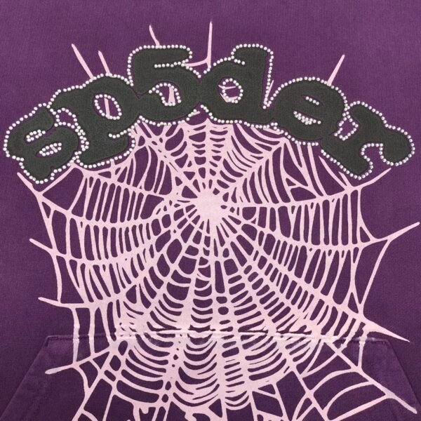 SP5DER WEB HOODIE PURPLE