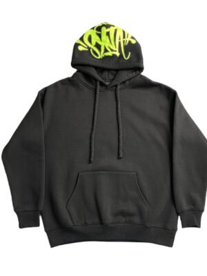 SYNA WORLD HOOD LOGO HOODIE BLACK