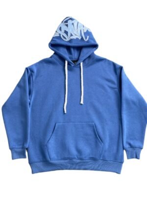 SYNA WORLD HOOD LOGO HOODIE BLUE