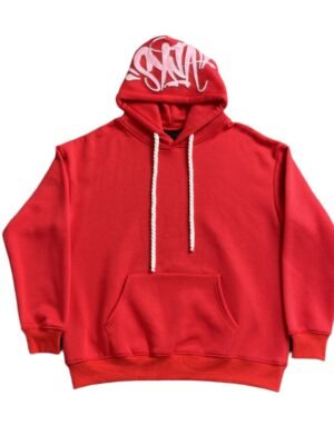 SYNA WORLD HOOD LOGO HOODIE RED