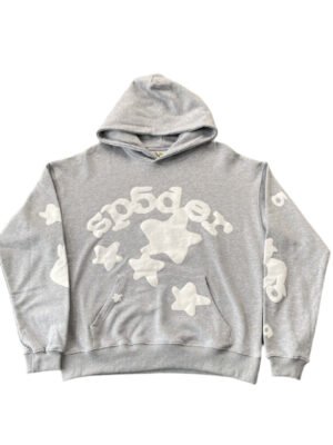 SP5DER BELUGA HOODIE HEATHER GREY