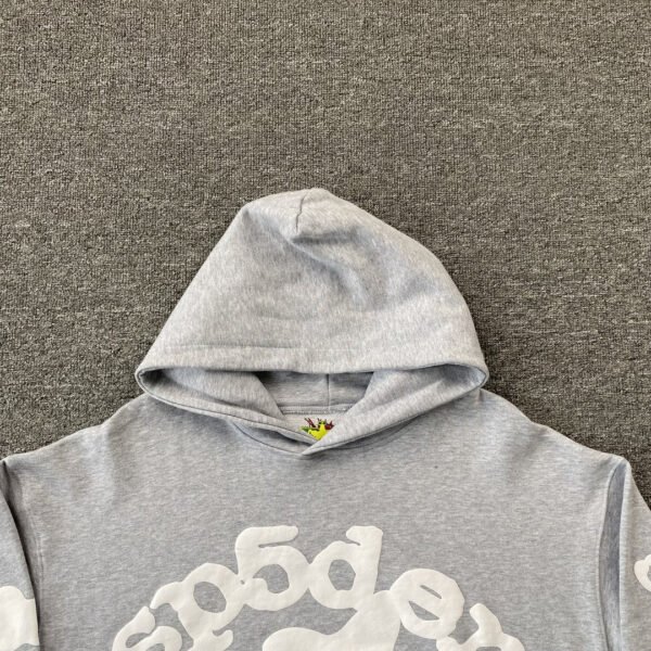 SP5DER BELUGA HOODIE HEATHER GREY