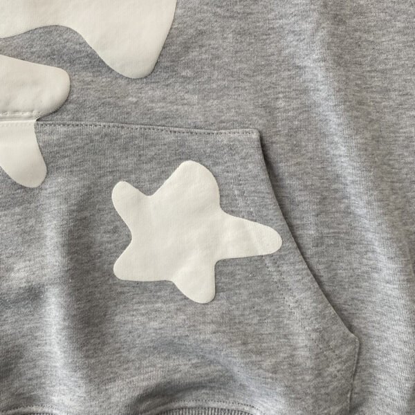 SP5DER BELUGA HOODIE HEATHER GREY