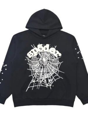 SP5DER OG WEB HOODIE BLACK