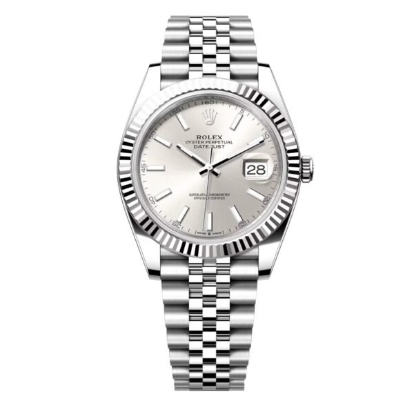 ROLEX DATEJUST OYSTER PERPETUAL JUBILEE WHITE 36MM 126334 0004