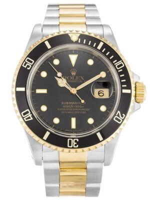 Rolex Submariner Black Dial 16613 Mens 40MM