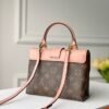 LV Locky BB Monogram Canvas Rose Poudre Pink For Women, Women¡¯s Handbags, Shoulder And Crossbody Bags 7.9in/20cm LV M44080