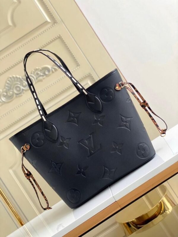 WhatsApp-Image-2021-11-19-at-12-12-15-1 LV Neverfull MM Tote Bag Wild At Heart Monogram Empreinte Black For Women, Shoulder Bags 12.2in/31cm LV M45856