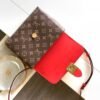 LV Locky BB Monogram Canvas Red For Women,  Shoulder And Crossbody Bags 7.9in/20cm LV M44322