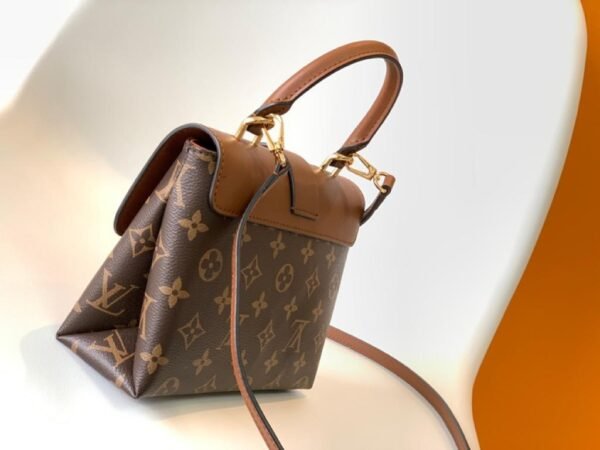 LV Locky BB Monogram Canvas Caramel Brown For Women, Women¡¯s Handbags, Shoulder And Crossbody Bags 7.9in/20cm LV M44654