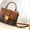 LV Locky BB Monogram Canvas Caramel Brown For Women, Women¡¯s Handbags, Shoulder And Crossbody Bags 7.9in/20cm LV M44654