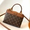 LV Locky BB Monogram Canvas Caramel Brown For Women, Women¡¯s Handbags, Shoulder And Crossbody Bags 7.9in/20cm LV M44654